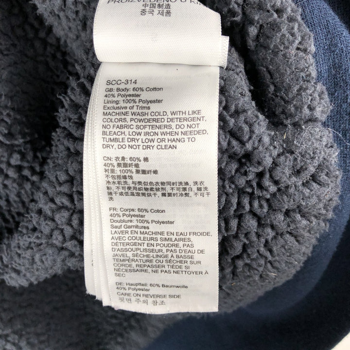 Marmot Sweat Full Zip Hoodie, Men's Size S cotton navy blue type Vintage Second Hand