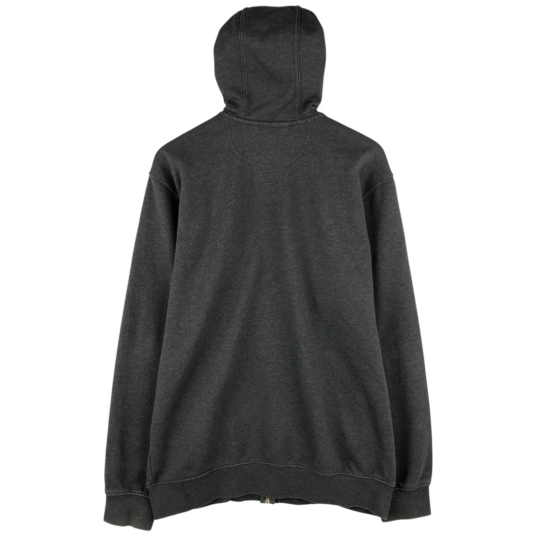 Carhartt Loose Fit Full-Zip Sweatshirt, Men's Size M cotton gray type Vintage Second Hand
