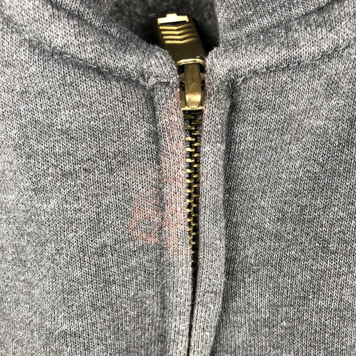 Carhartt Loose Fit Full-Zip Sweatshirt, Men's Size M cotton gray type Vintage Second Hand