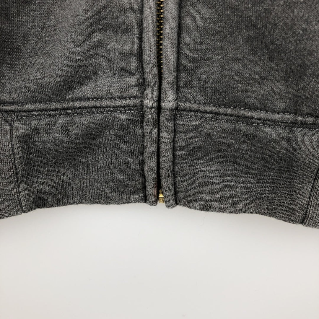 Carhartt Loose Fit Full-Zip Sweatshirt, Men's Size M cotton gray type Vintage Second Hand