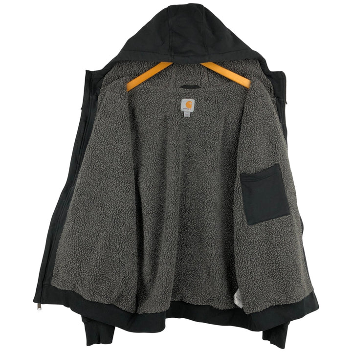 Carhartt Sweat Pullover Hoodie Men's Size L cotton black type Vintage Second Hand