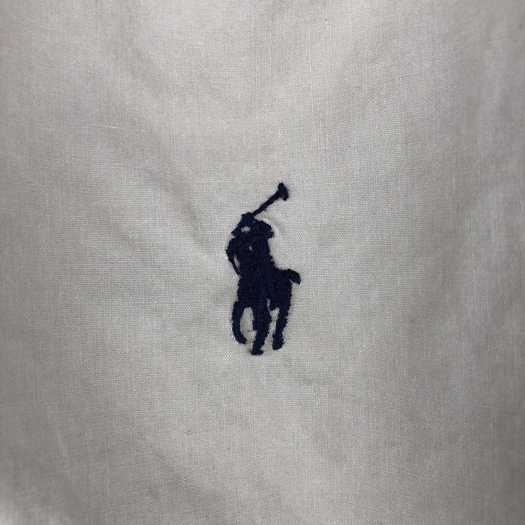 Ralph Lauren POLO by Ralph Lauren reversible cotton hoodie, men's size XL cotton Beige type Vintage Second Hand