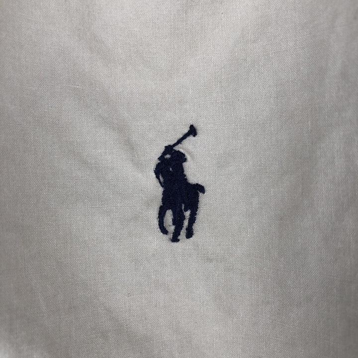 Ralph Lauren POLO by Ralph Lauren reversible cotton hoodie, men's size XL cotton Beige type Vintage Second Hand