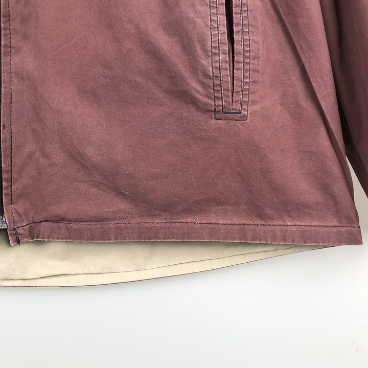 Ralph Lauren POLO by Ralph Lauren reversible cotton hoodie, men's size XL cotton Beige type Vintage Second Hand