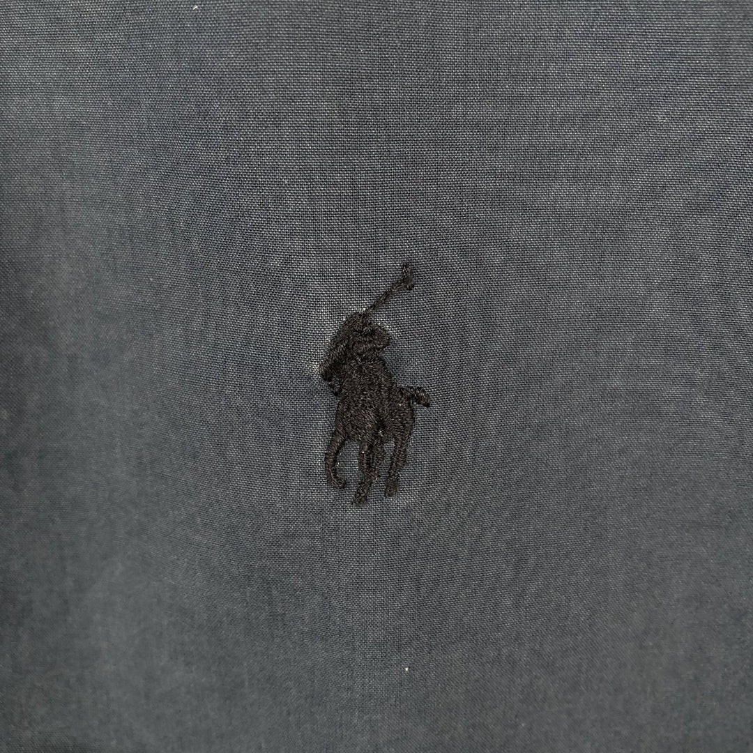 Ralph Lauren POLO by Ralph Lauren cotton jacket, men's size XL cotton navy blue type Vintage Second Hand