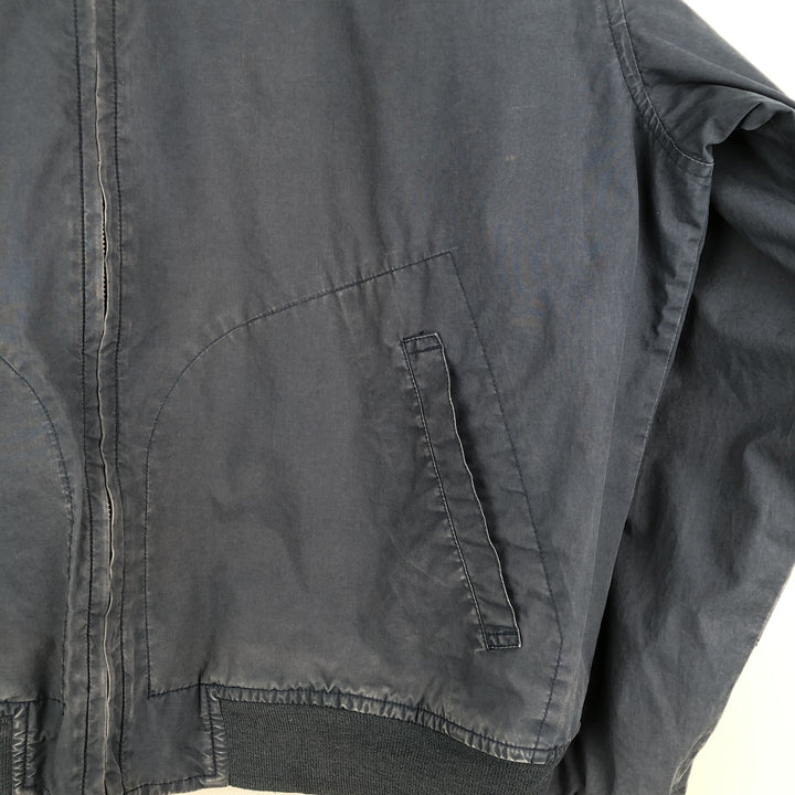 Ralph Lauren POLO by Ralph Lauren cotton jacket, men's size XL cotton navy blue type Vintage Second Hand