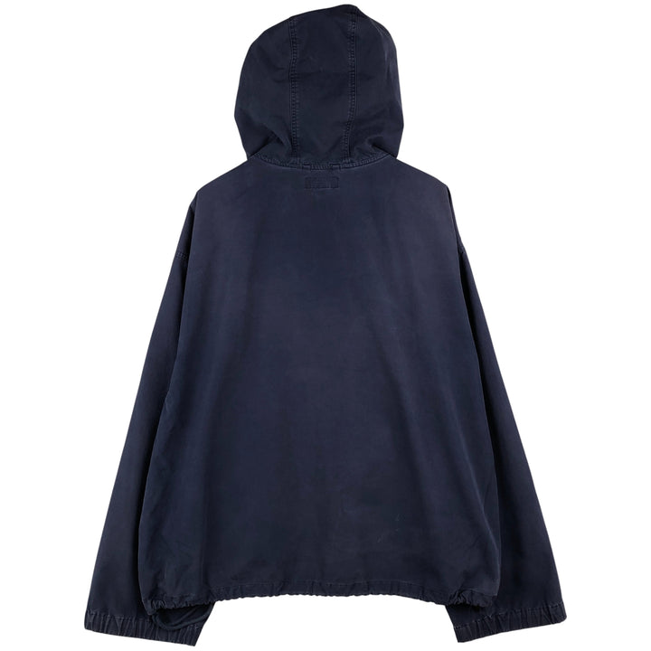 Ralph Lauren POLO by Ralph Lauren Cotton Hoodie Anorak Hoodie Men's XXL equivalent cotton navy blue type Vintage Second Hand