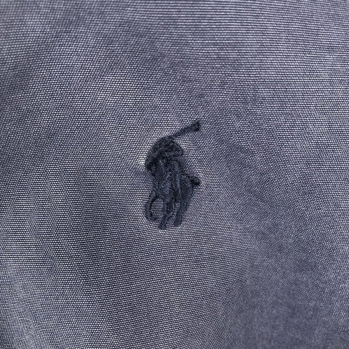 Ralph Lauren POLO by Ralph Lauren Cotton Hoodie Anorak Hoodie Men's XXL equivalent cotton navy blue type Vintage Second Hand