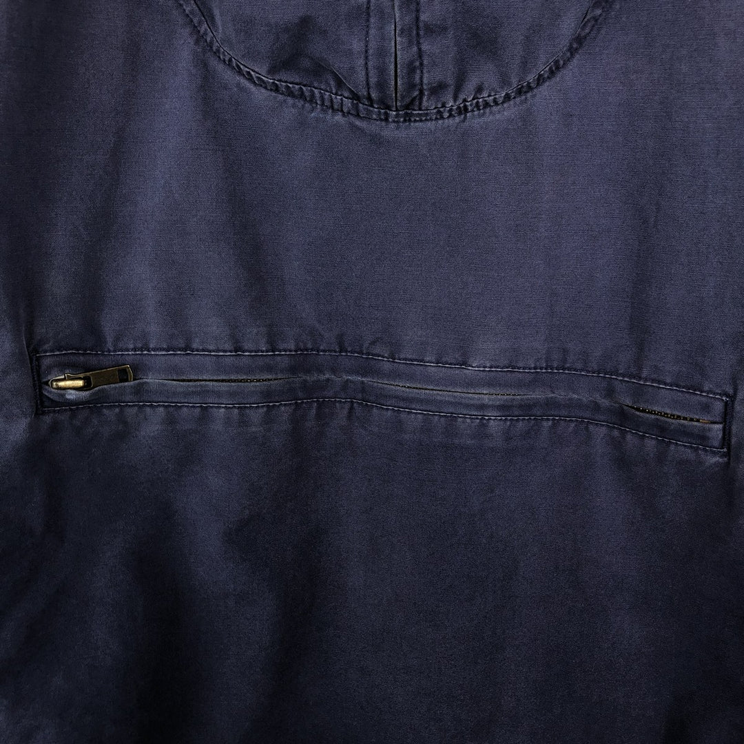 Ralph Lauren POLO by Ralph Lauren Cotton Hoodie Anorak Hoodie Men's XXL equivalent cotton navy blue type Vintage Second Hand