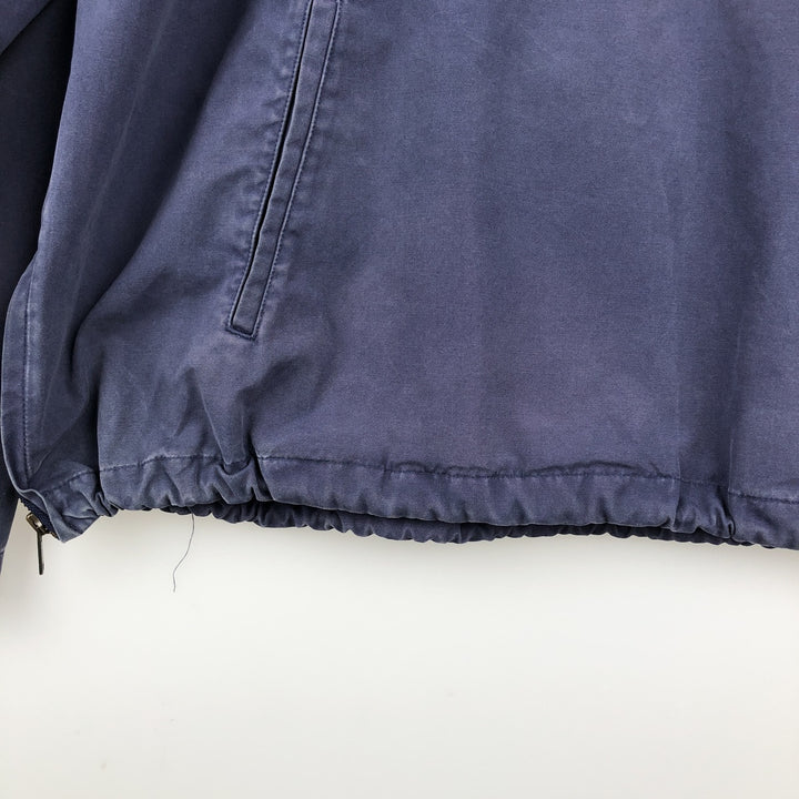 Ralph Lauren POLO by Ralph Lauren Cotton Hoodie Anorak Hoodie Men's XXL equivalent cotton navy blue type Vintage Second Hand