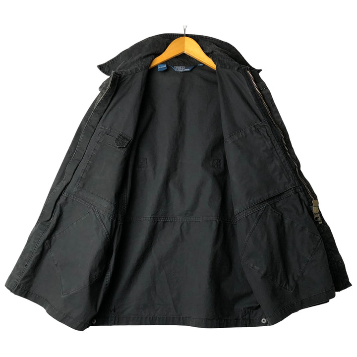 Ralph Lauren POLO by Ralph Lauren hunting jacket, men's M size cotton black type Vintage Second Hand