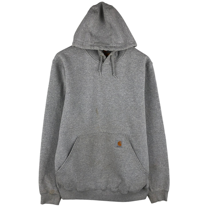 Carhartt ORIGINAL FIT sweatshirt pullover hoodie, men's size M cotton gray type Vintage Second Hand