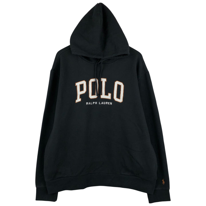 Ralph Lauren POLO RALPH LAUREN Sweatshirt Pullover Hoodie Men's XXL cotton black type Vintage Second Hand