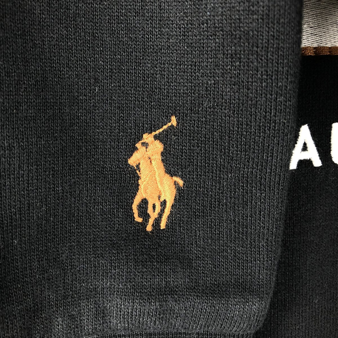 Ralph Lauren POLO RALPH LAUREN Sweatshirt Pullover Hoodie Men's XXL cotton black type Vintage Second Hand