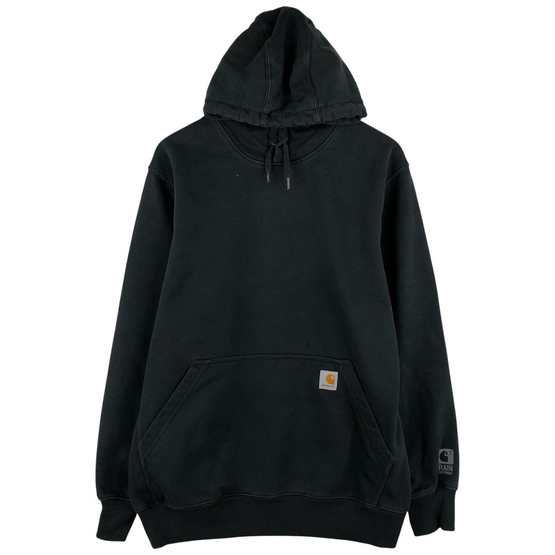 Carhartt ORIGINAL FIT sweatshirt pullover hoodie, men's size M cotton black type Vintage Second Hand