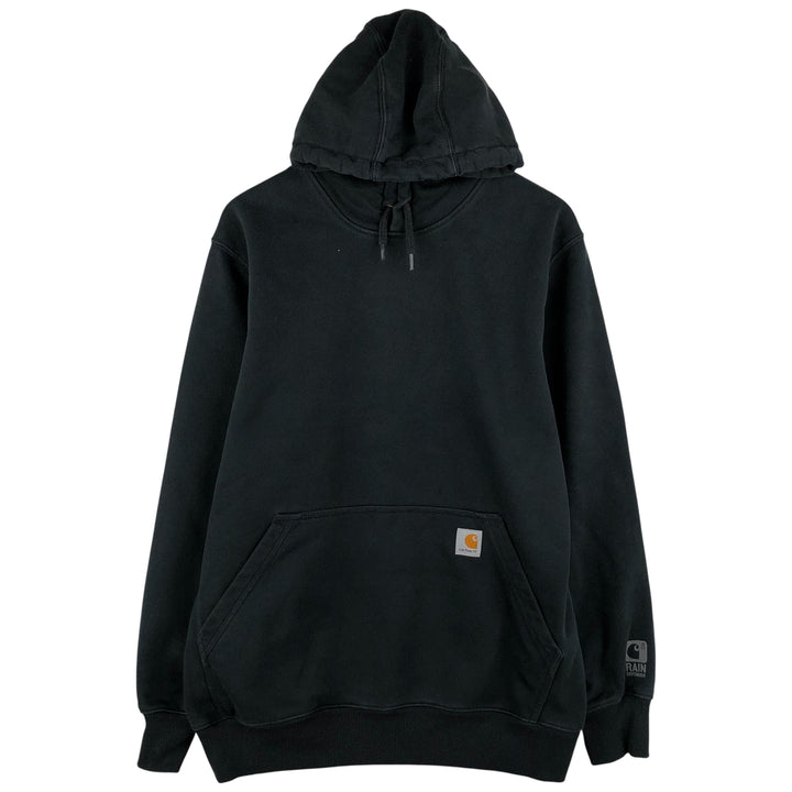 Carhartt ORIGINAL FIT sweatshirt pullover hoodie, men's size M cotton black type Vintage Second Hand