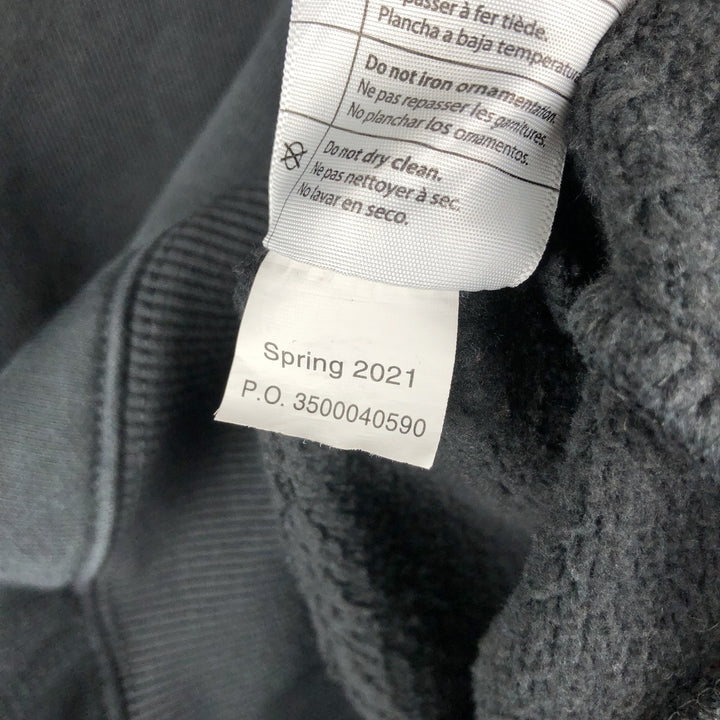 Carhartt ORIGINAL FIT sweatshirt pullover hoodie, men's size M cotton black type Vintage Second Hand