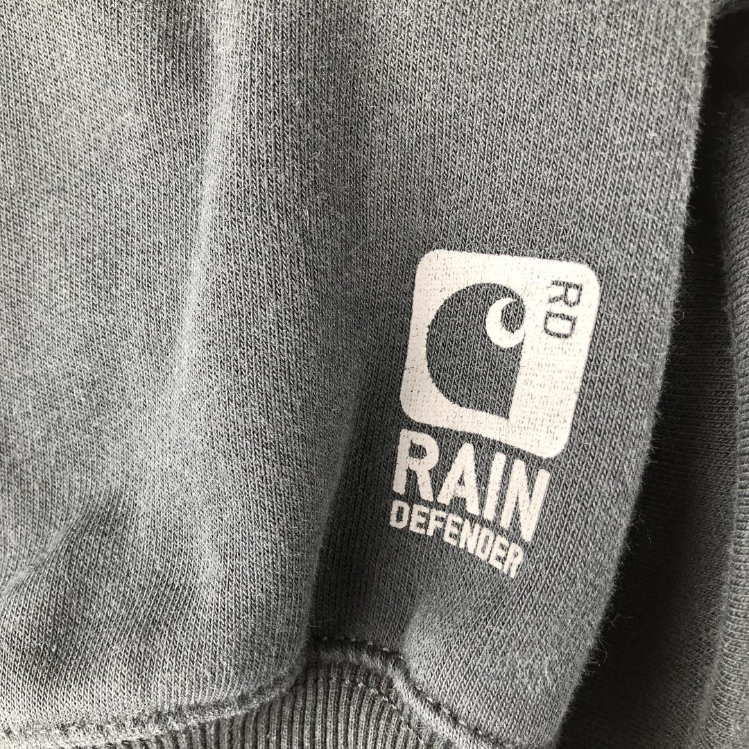 Carhartt ORIGINAL FIT sweatshirt pullover hoodie, men's size M cotton black type Vintage Second Hand