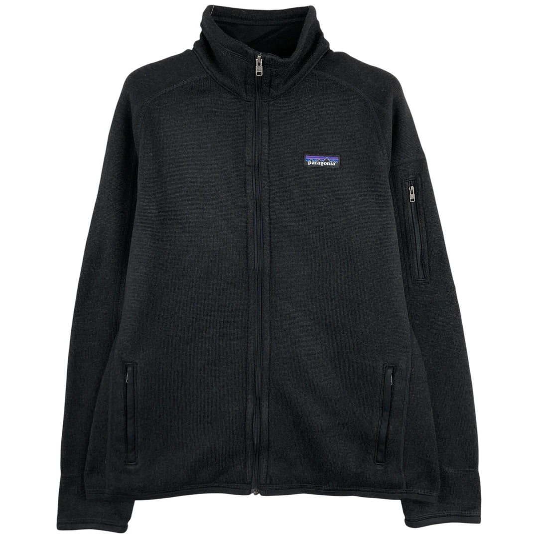 Patagonia Better Sweater Jacket 25542FA18, Women's Medium Fleece Jacket polyester black type Vintage Second Hand