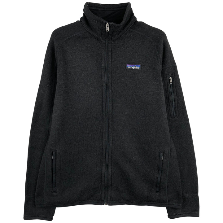 Patagonia Better Sweater Jacket 25542FA18, Women's Medium Fleece Jacket polyester black type Vintage Second Hand