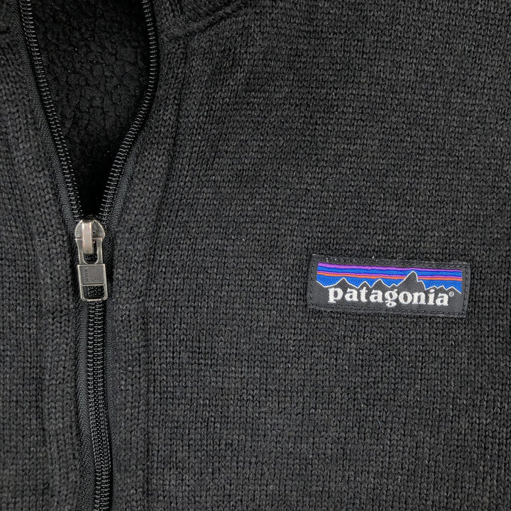 Patagonia Better Sweater Jacket 25542FA18, Women's Medium Fleece Jacket polyester black type Vintage Second Hand