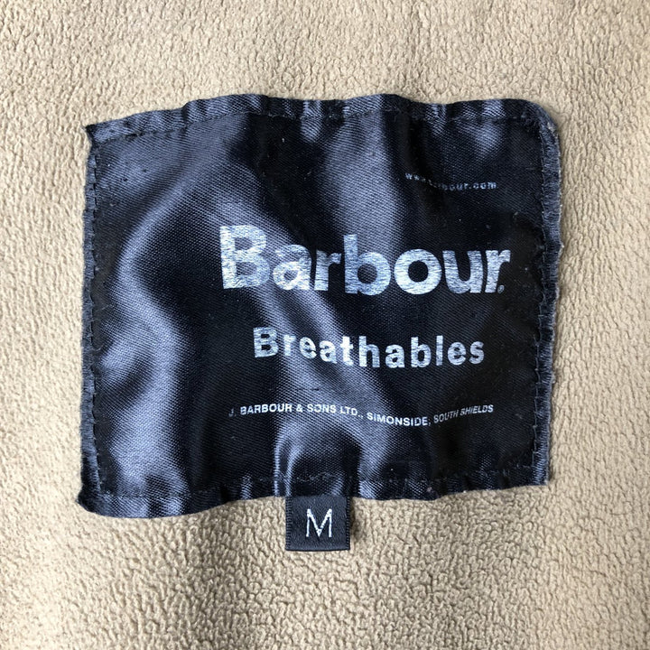 Barbour EPSOM MICROFIBRE JKT Microfiber Jacket, Breathables, Insulated Jacket, Men's Size M (approx.) polyamide Khaki type Vintage Second Hand