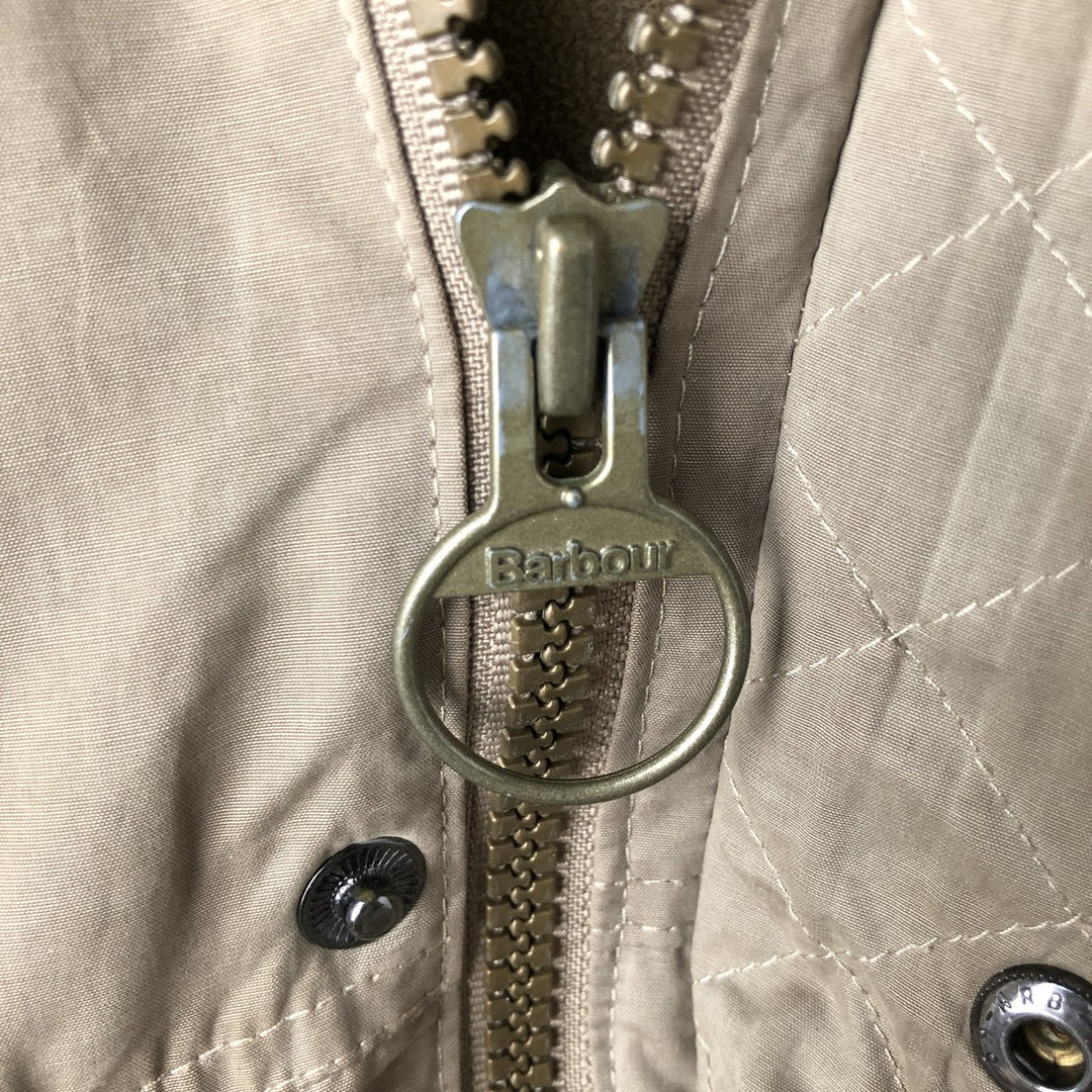 Barbour EPSOM MICROFIBRE JKT Microfiber Jacket, Breathables, Insulated Jacket, Men's Size M (approx.) polyamide Khaki type Vintage Second Hand