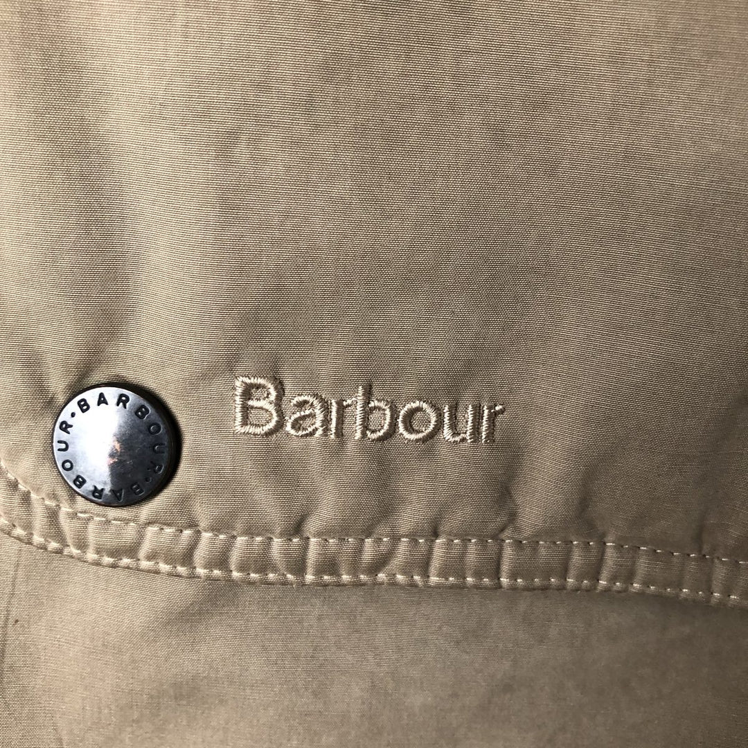 Barbour EPSOM MICROFIBRE JKT Microfiber Jacket, Breathables, Insulated Jacket, Men's Size M (approx.) polyamide Khaki type Vintage Second Hand