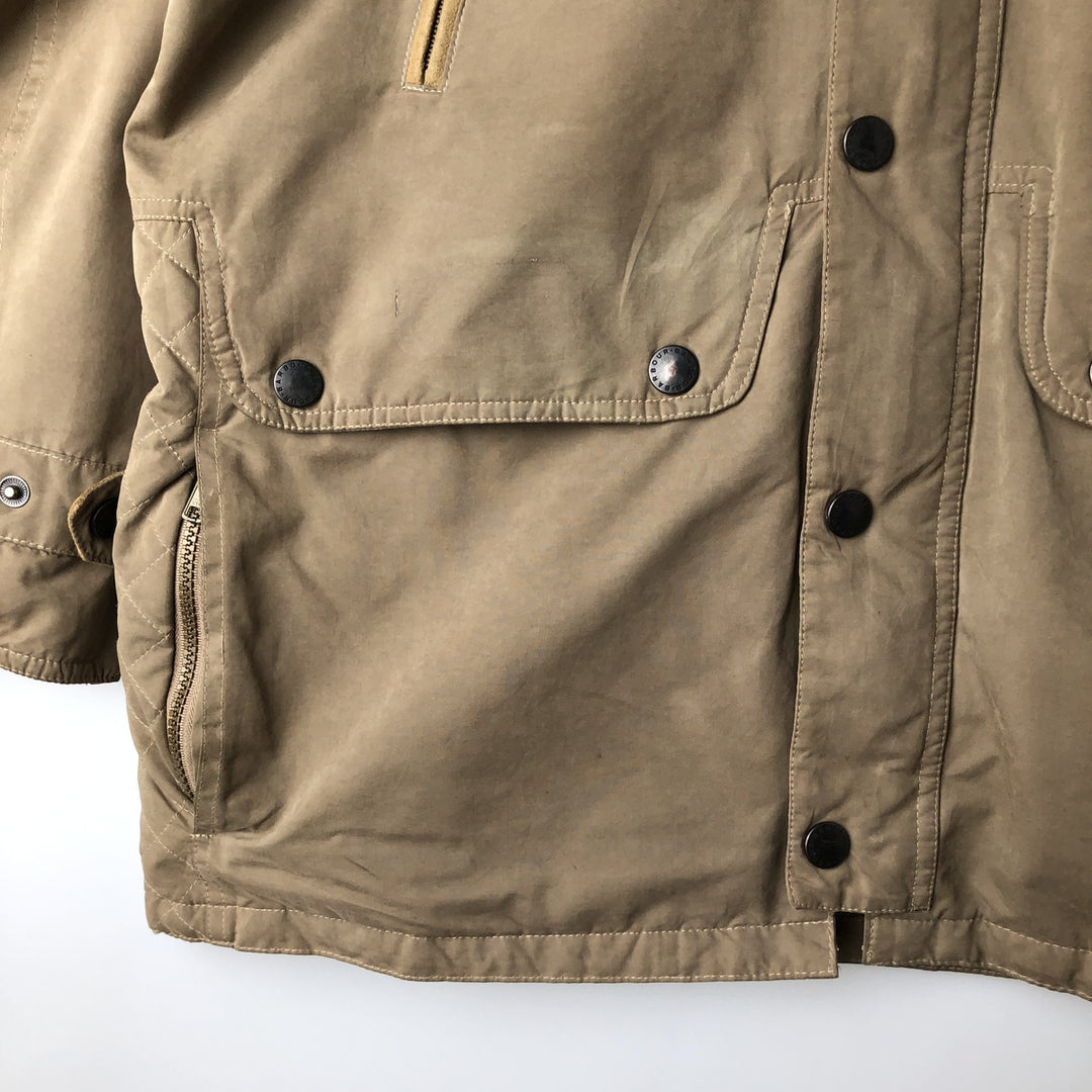 Barbour EPSOM MICROFIBRE JKT Microfiber Jacket, Breathables, Insulated Jacket, Men's Size M (approx.) polyamide Khaki type Vintage Second Hand