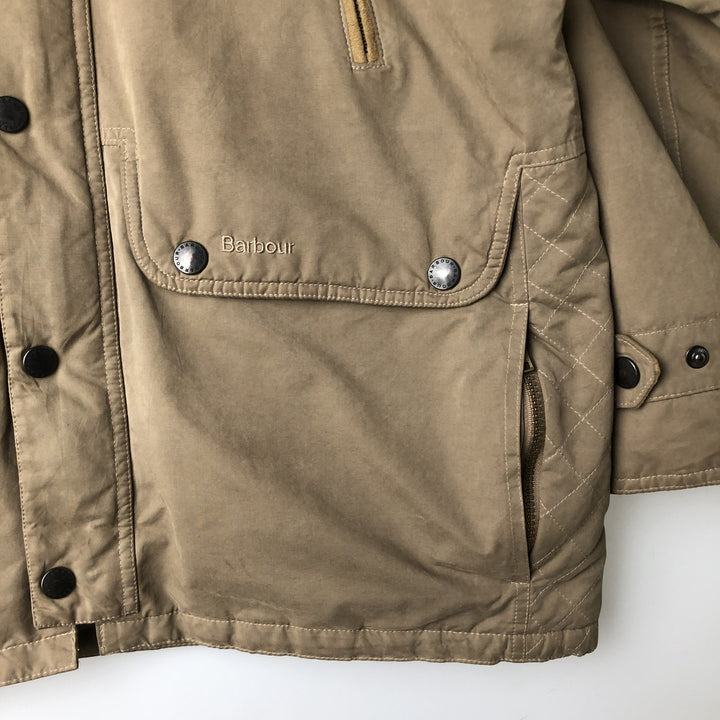Barbour EPSOM MICROFIBRE JKT Microfiber Jacket, Breathables, Insulated Jacket, Men's Size M (approx.) polyamide Khaki type Vintage Second Hand