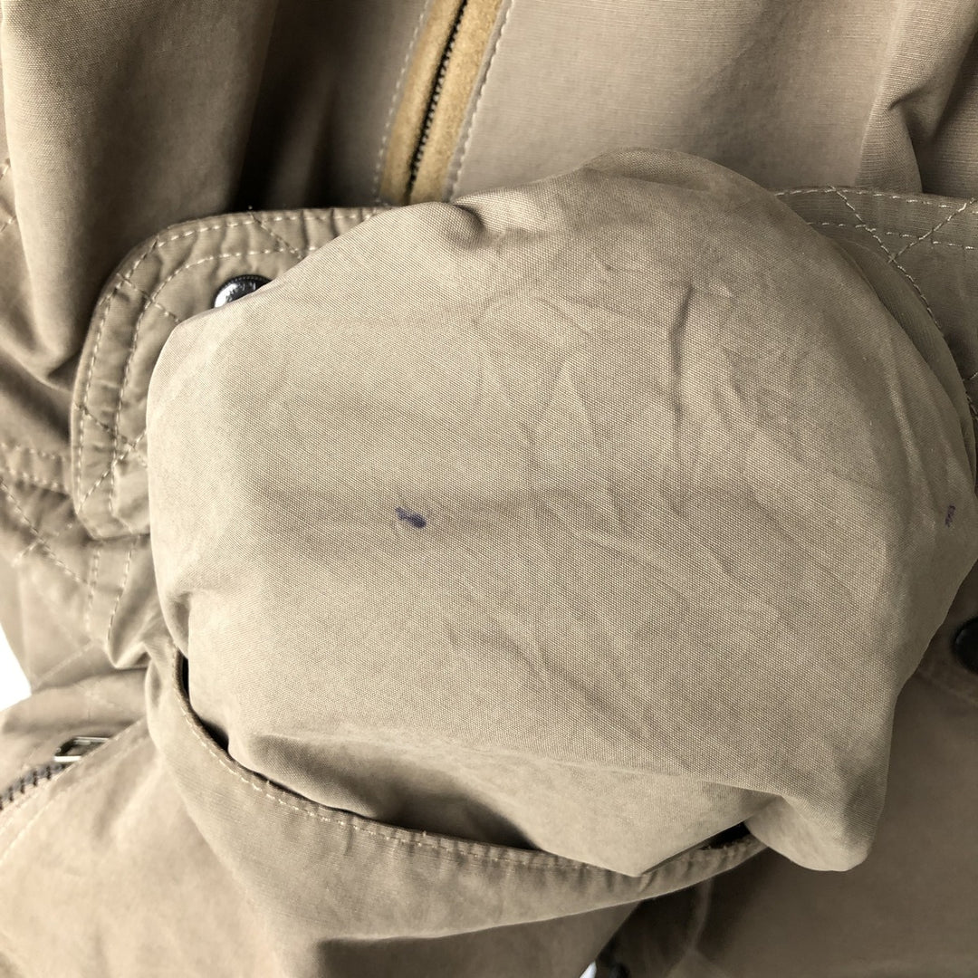 Barbour EPSOM MICROFIBRE JKT Microfiber Jacket, Breathables, Insulated Jacket, Men's Size M (approx.) polyamide Khaki type Vintage Second Hand