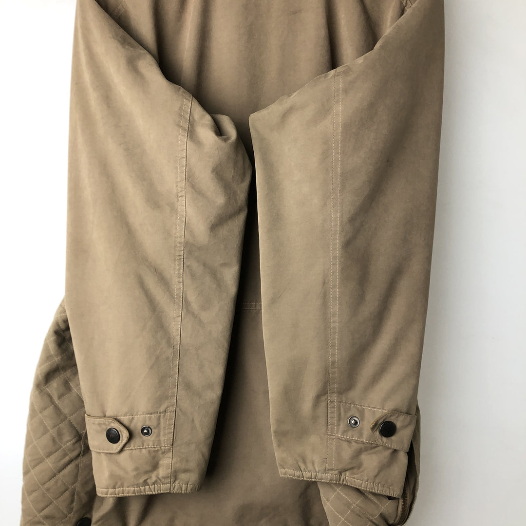 Barbour EPSOM MICROFIBRE JKT Microfiber Jacket, Breathables, Insulated Jacket, Men's Size M (approx.) polyamide Khaki type Vintage Second Hand
