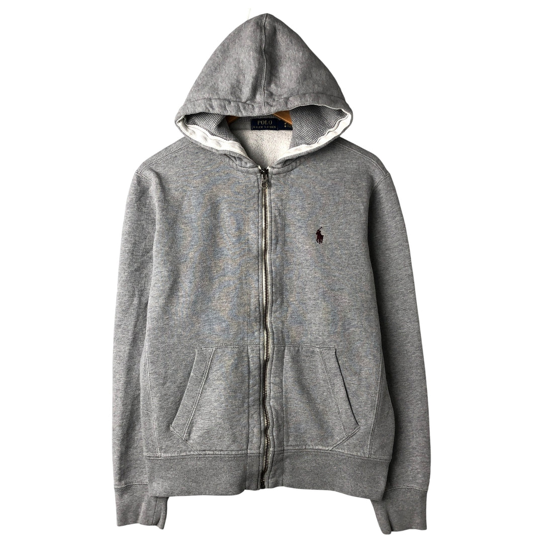 Ralph Lauren POLO RALPH LAUREN Sweat Full Zip Hoodie Men's M cotton gray type Vintage Second Hand