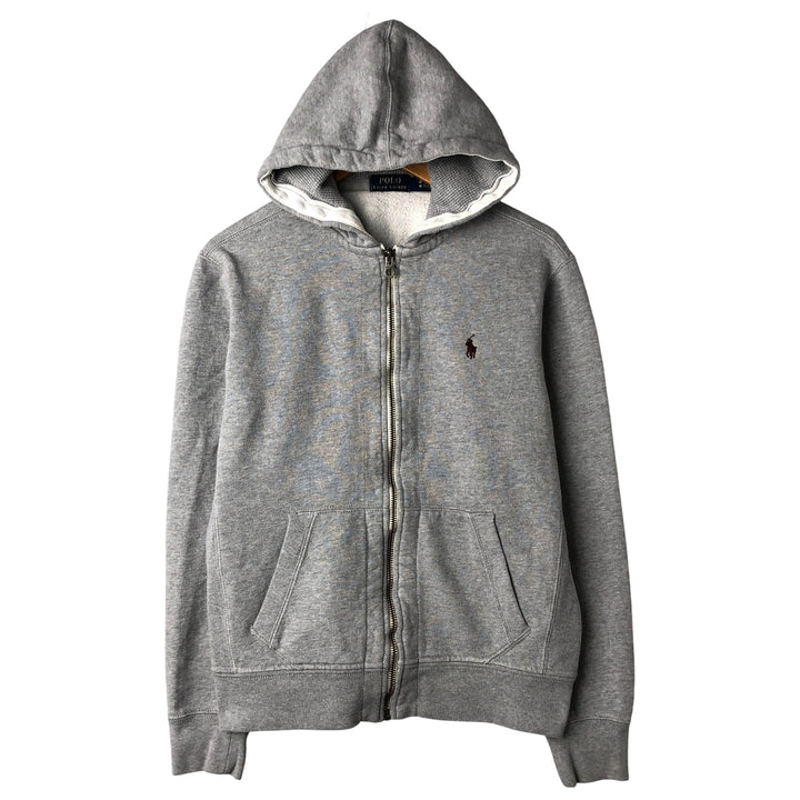 Ralph Lauren POLO RALPH LAUREN Sweat Full Zip Hoodie Men's M cotton gray type Vintage Second Hand