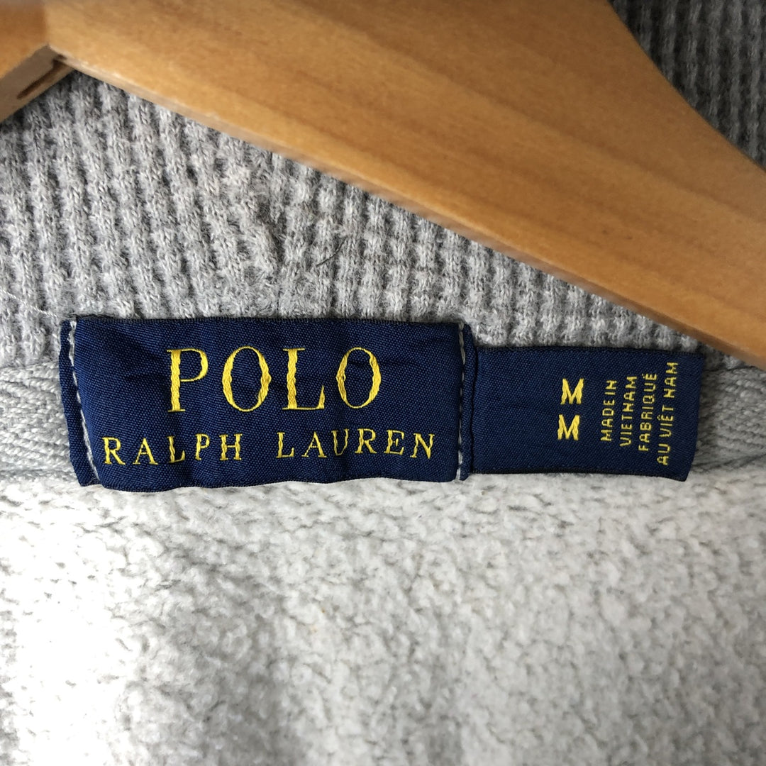 Ralph Lauren POLO RALPH LAUREN Sweat Full Zip Hoodie Men's M cotton gray type Vintage Second Hand