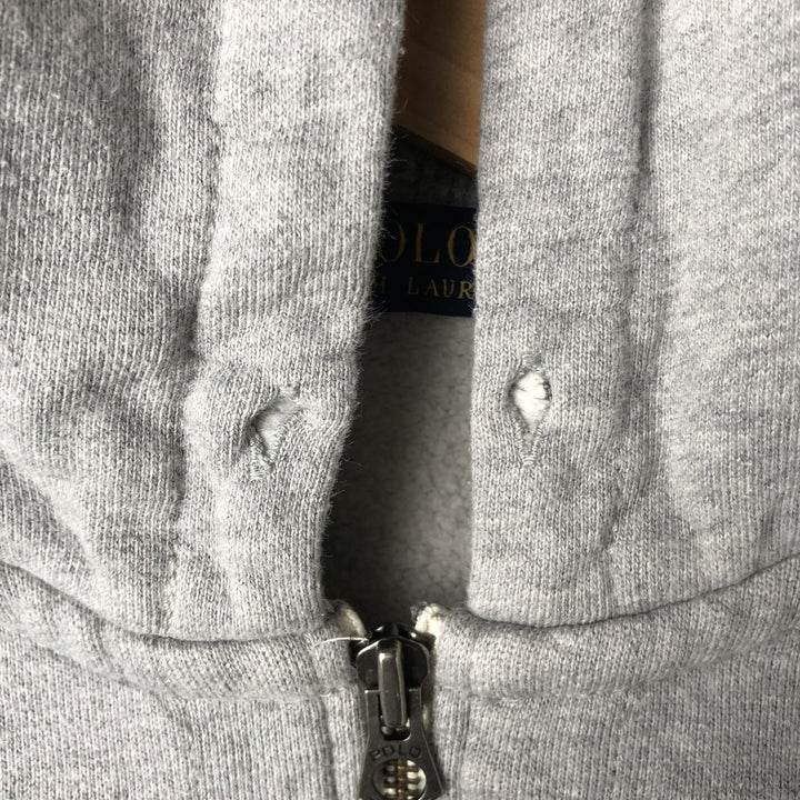 Ralph Lauren POLO RALPH LAUREN Sweat Full Zip Hoodie Men's M cotton gray type Vintage Second Hand