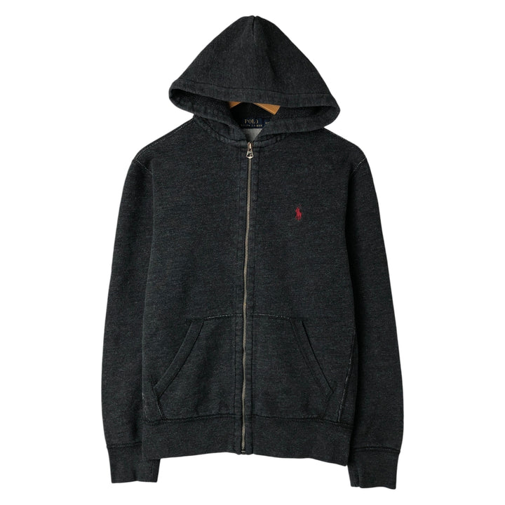 Ralph Lauren POLO RALPH LAUREN Sweat Full Zip Hoodie Men's S cotton gray type Vintage Second Hand