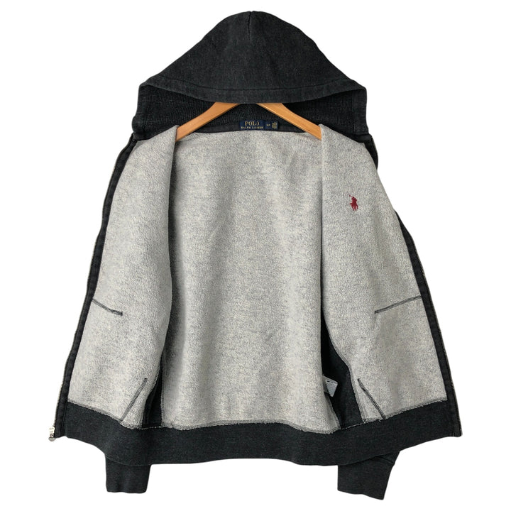 Ralph Lauren POLO RALPH LAUREN Sweat Full Zip Hoodie Men's S cotton gray type Vintage Second Hand