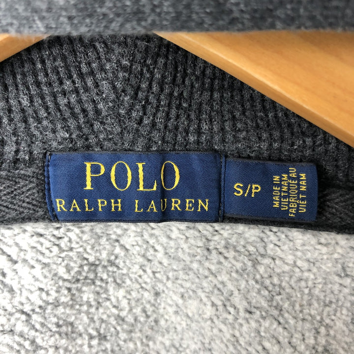Ralph Lauren POLO RALPH LAUREN Sweat Full Zip Hoodie Men's S cotton gray type Vintage Second Hand