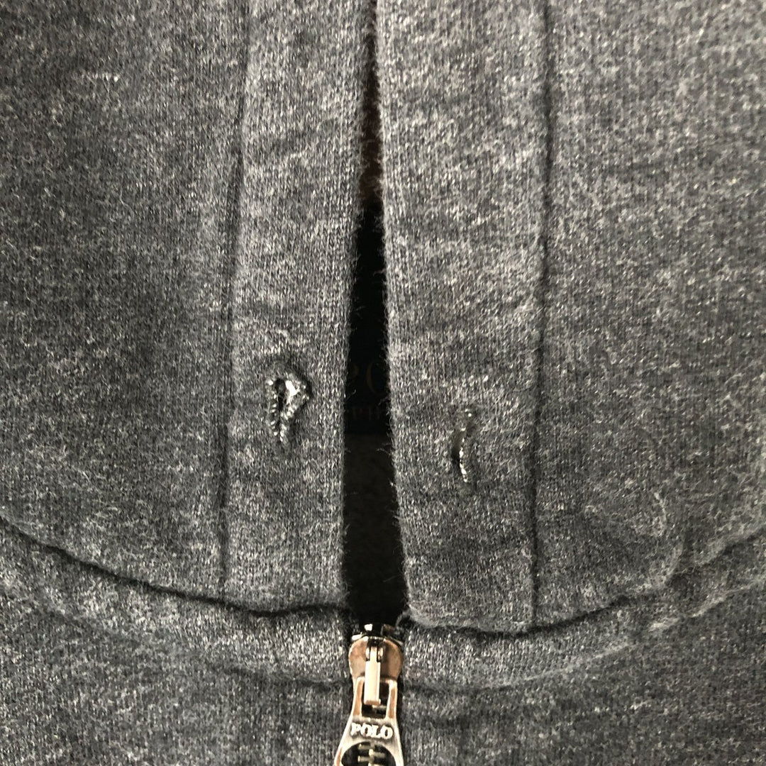Ralph Lauren POLO RALPH LAUREN Sweat Full Zip Hoodie Men's S cotton gray type Vintage Second Hand