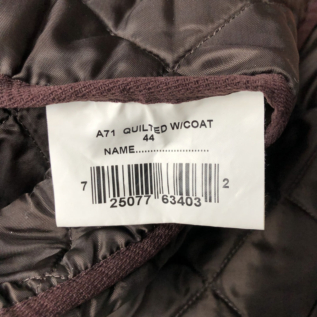 2000'S Barbour A71 Quiled W polyamide brown type Vintage Second Hand