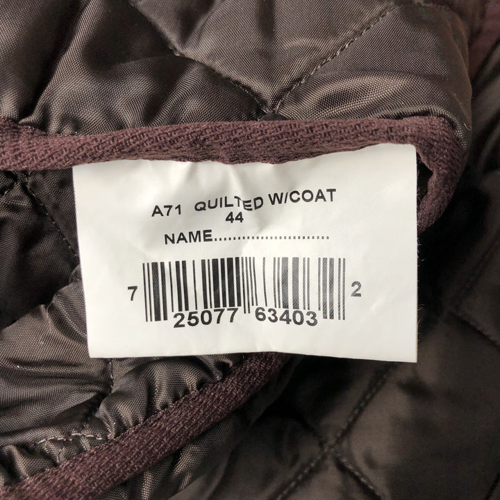 2000'S Barbour A71 Quiled W polyamide brown type Vintage Second Hand