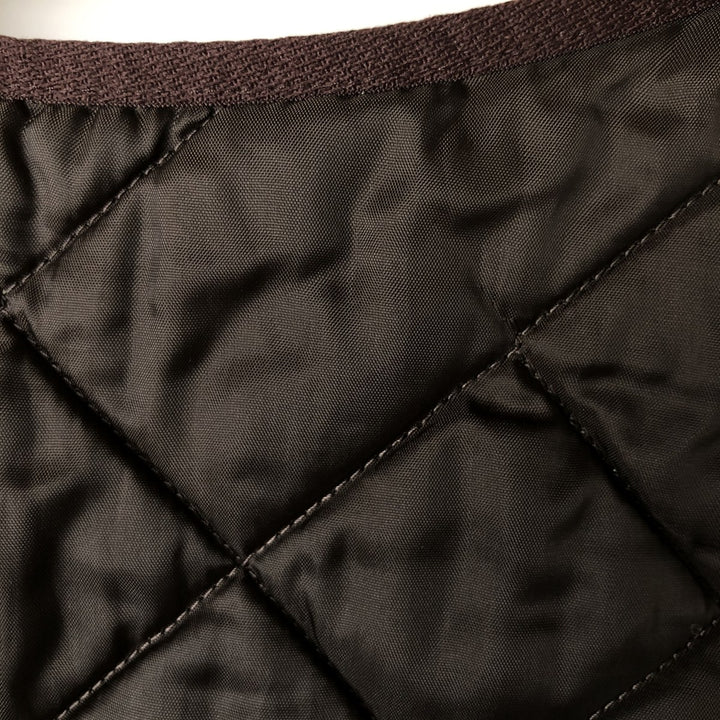 2000'S Barbour A71 Quiled W polyamide brown type Vintage Second Hand