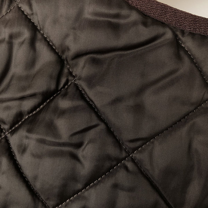 2000'S Barbour A71 Quiled W polyamide brown type Vintage Second Hand
