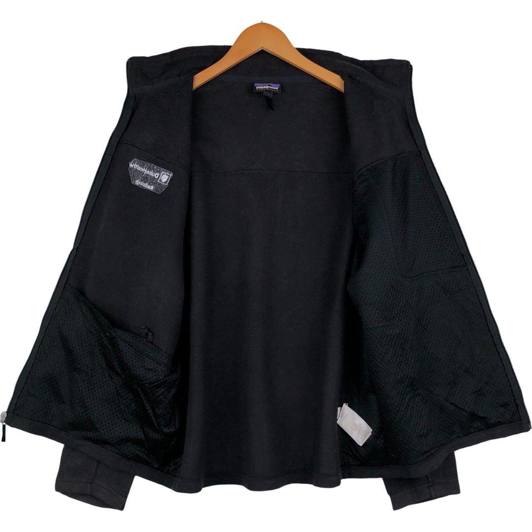Patagonia Synchilla Fleece Jacket, Men's Size L (22990FA18) recycled polyester black type Vintage Second Hand