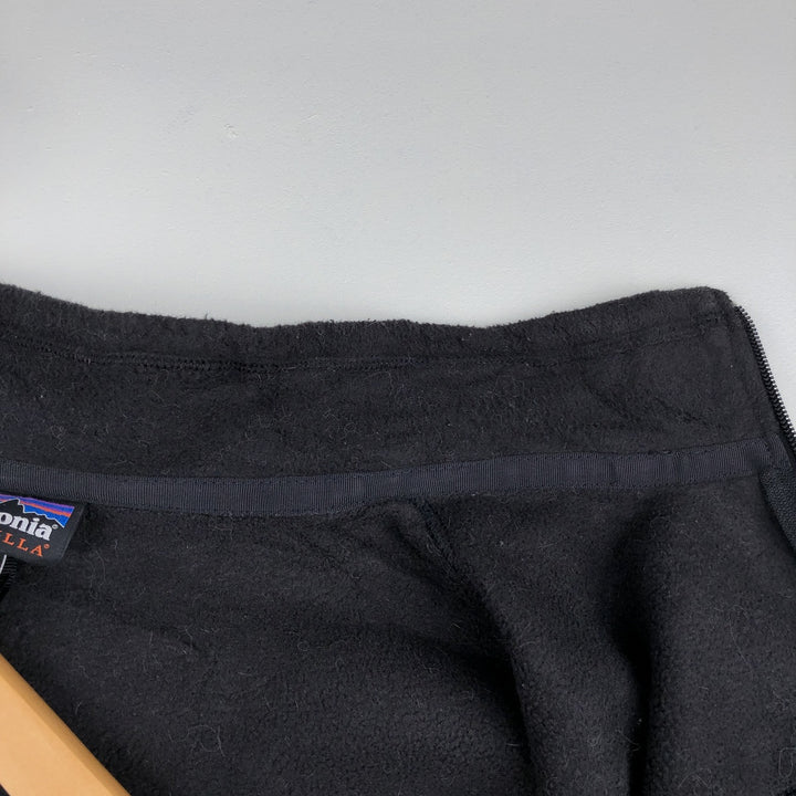 Patagonia Synchilla Fleece Jacket, Men's Size L (22990FA18) recycled polyester black type Vintage Second Hand