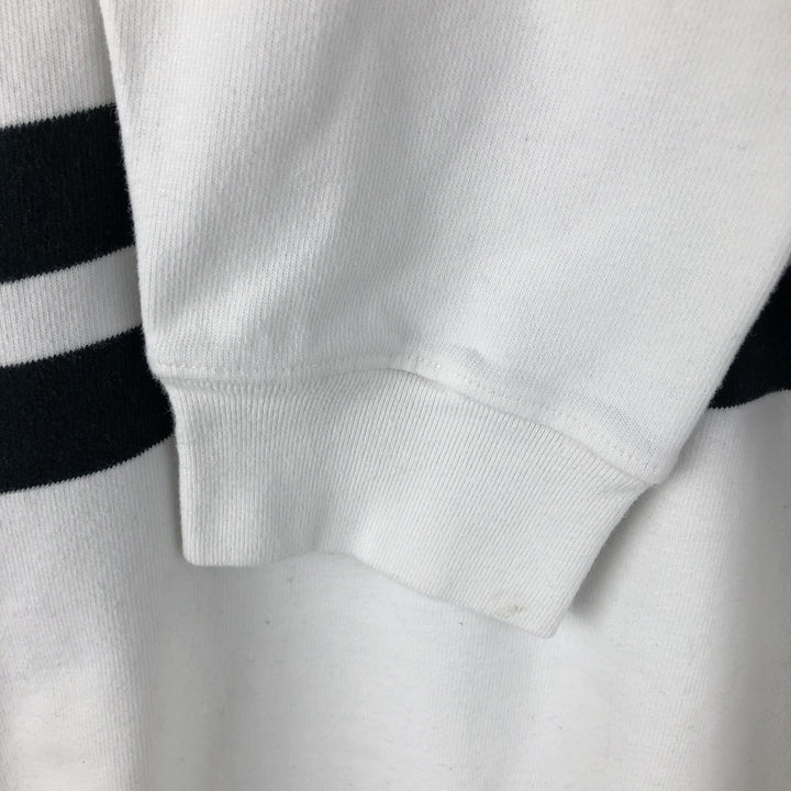 Ralph Lauren POLO by Ralph Lauren long sleeve rugby shirt, men's size L cotton white type Vintage Second Hand