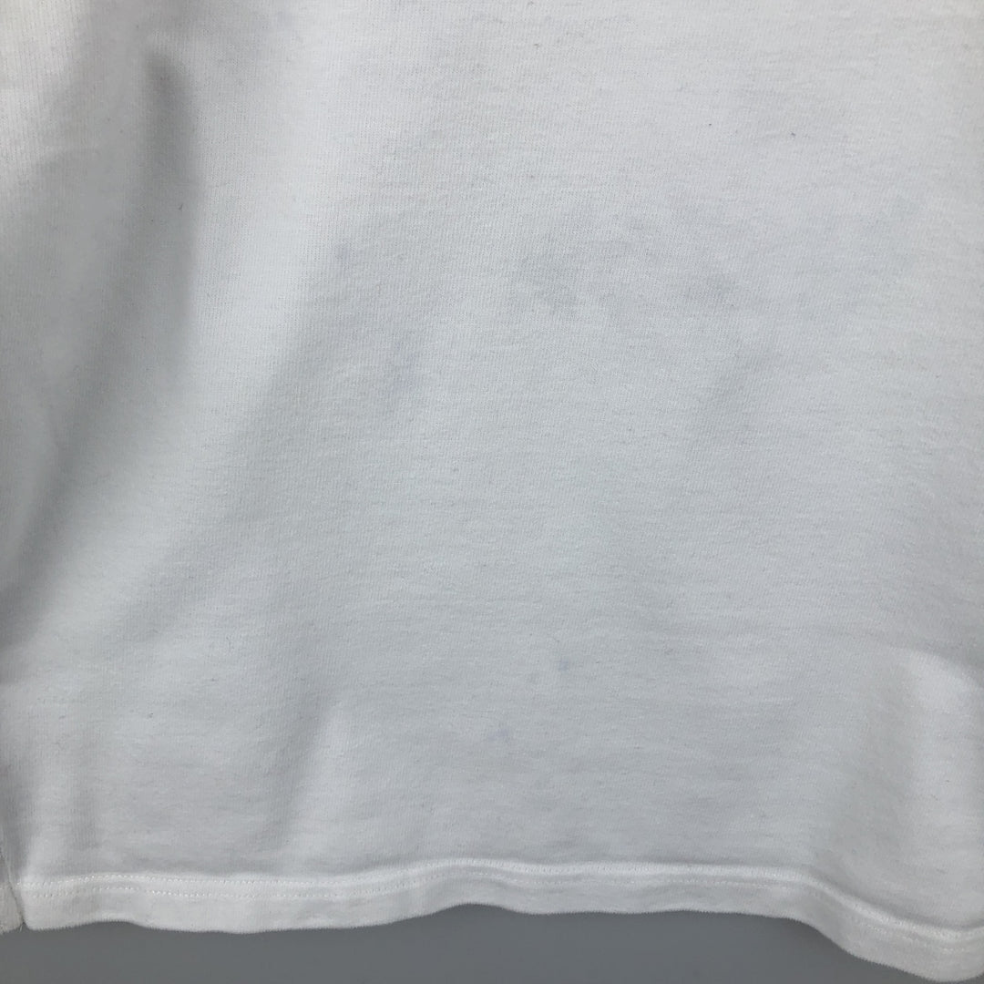 Ralph Lauren POLO by Ralph Lauren long sleeve rugby shirt, men's size L cotton white type Vintage Second Hand