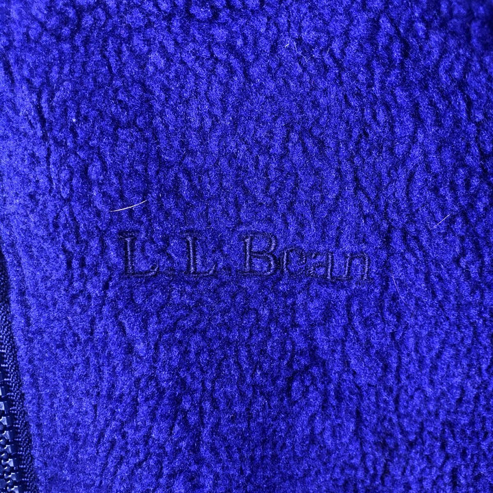 1990'S LL Bean Fleece Jacket, Men's XL, Vintage unclear Purple type blue-purple Vintage Second Hand