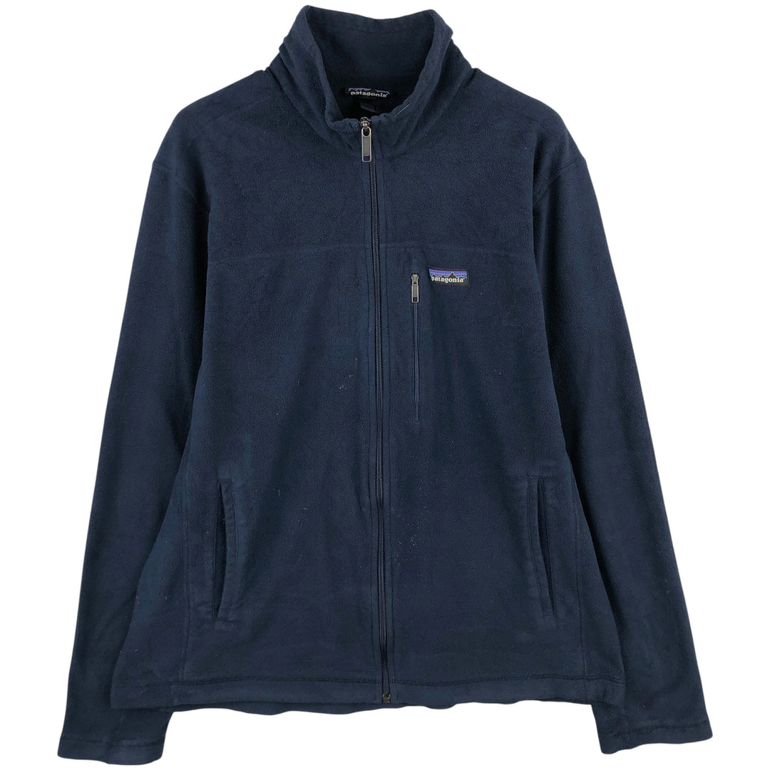 Patagonia Micro D Jacket (26171SP17) - Men's Size L polyester navy blue type Vintage Second Hand